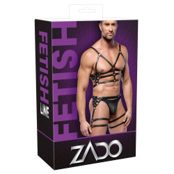 Zado Harnais En Cuir Torse et Cuisses Leatherset M/L